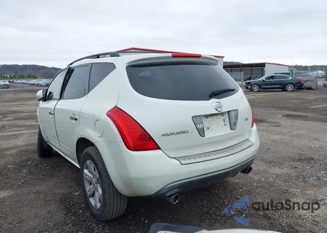 2006 Nissan Murano Sl из США, поврежденный, VIN JN8AZ08T26W427084